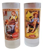 Comprar Vasos Vintage Coca Cola Esmerilados Coleccionables