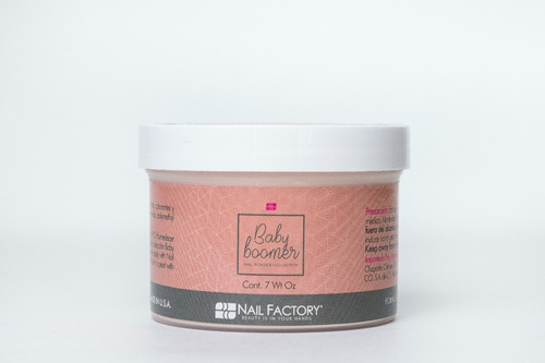 Polvo Acrílico Individual Baby Boomer Nail Factory 7 Oz 