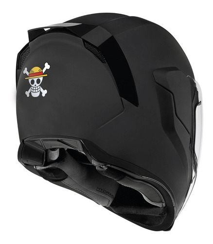 Calcomanía Sticker Reflejante Para Casco One Piece
