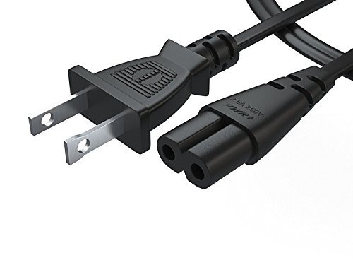 [listado Ul] Pwr + Corto 3 Ft 2 Prong (figura 8) Cable De Pa