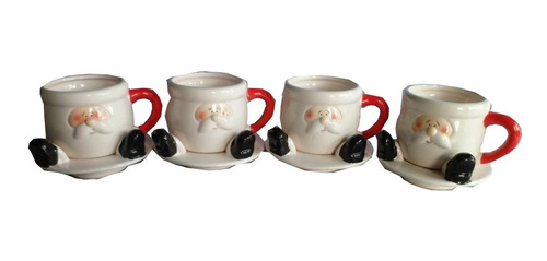 Tazas De Navidad Santa Claus