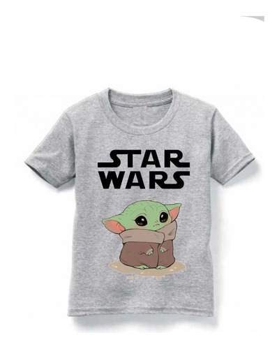 Playera Baby Yoda Para Niño O Niña Starwars.