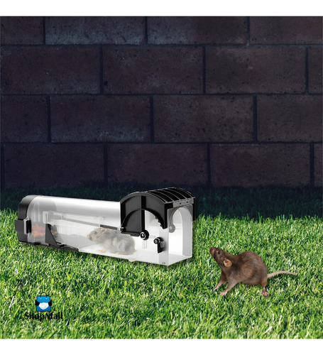 Trampas Para Ratas Ratones Efectivas Automática Jardín 2pcs