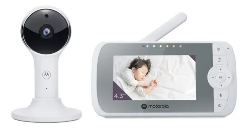 comprar Monitor De Vídeo Bebe Wi-fi Motorola Vm64 Full Hd De 4,3'