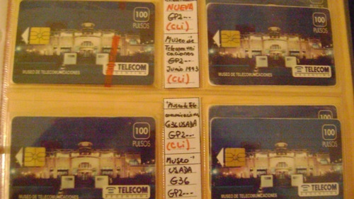 Tarjeta Telefo Coleccion Telecom Museo Telecomunicaciones U1 (Usado)