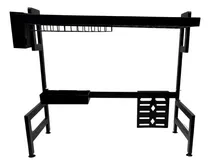 Comprar Escurridor secaplatos JAZAK \u002F sobre bacha \u002F vasos vajilla 2 niveles \u002F regulable en alturas \u002F rack organizador cocina de acero inoxidable \u002F cubertero \u002F cuchillero \u002F porta tablas \u002F 65cm