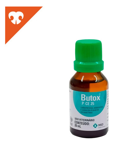 Kit 3 Butox P/ Infestação De Pula E Carrapato No Quintal Cor