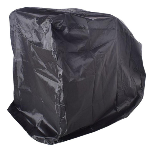 L Cubierta Protectora Para Silla De Ruedas Negra 65 Cm X 95