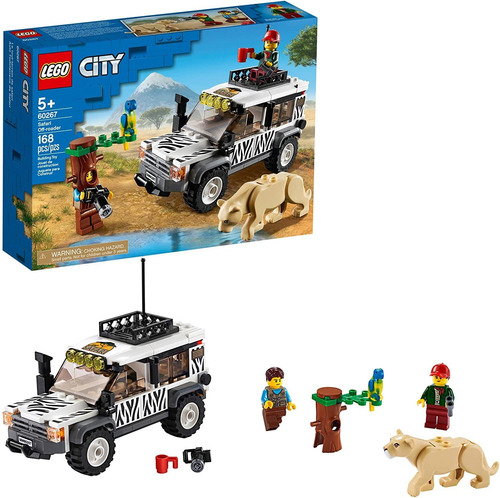 Lego® City Todoterreno De Safari 168 Piezas 60267