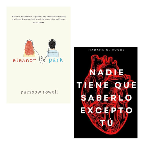 Eleanor Y Park + Nadie Tiene Que Saberlo