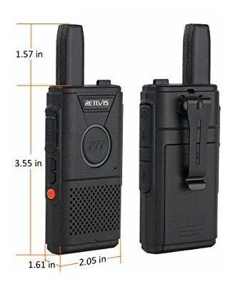 Retevis Rt18 Walkie Talkie For Adults Rechargeable Two Way