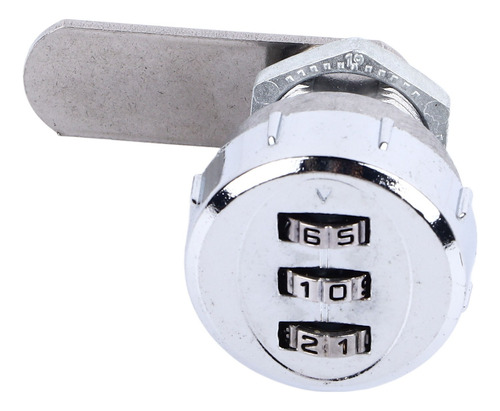 Contraseña Combinada Cabinet Cam Lock Mini De 3 Dígitos