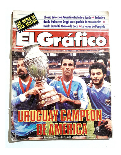 Revista El Grafico. Mundial 86/90. Maradona. Lote 7 Revistas (Usado)