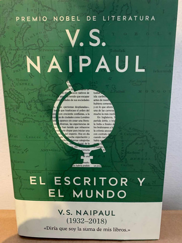 El Escritor Y El Mundo V S Naipaul · Debate