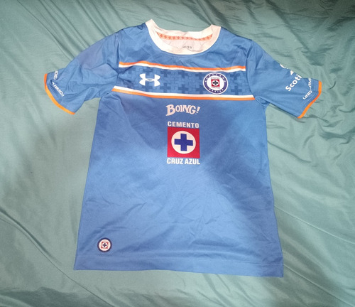 Jersey Cruz Azul Para Niño Original T-m 2015