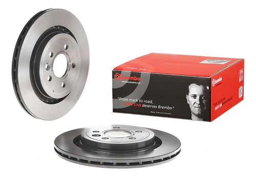 Disco Brembo Volvo S60 Ii 134 1.5 T3 2016-2017 Tras Pza 