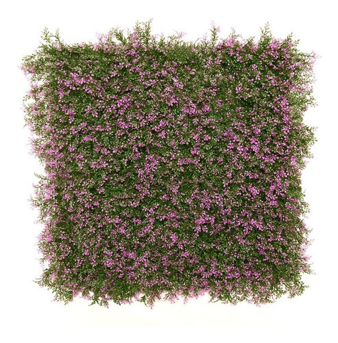 Jardin Vertical Muro Verde Plantas Artificiales Violet 25x25