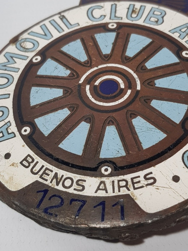 Imagen 9 de 10 de Antiguas Insignias Aca 2 Versiones Automovilia Mag 56800