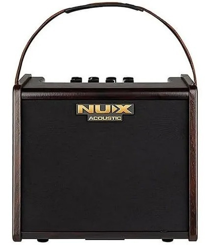 Amplificador Guitarra Acustica Y Mic Nux Ac-25 Recargable