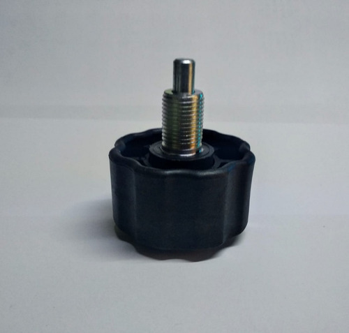 Kit Manipulo Regulador Banco P/ Bike Fitness M16/puxe 3 Unid Cor Preto