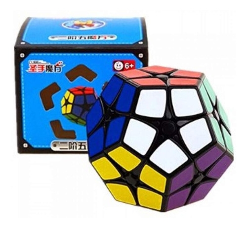 Cubo Rubik 2x2 Megaminx Black Negro Kilominx