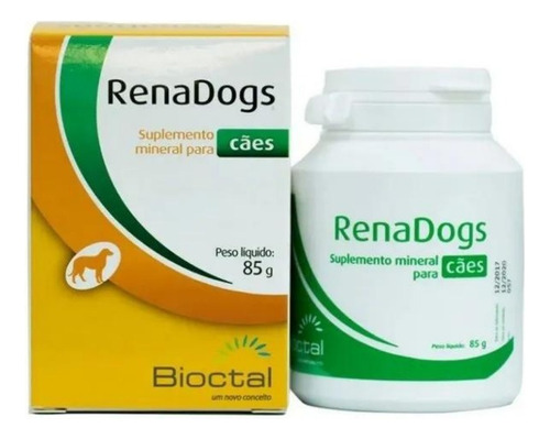 Renadogs Tratamento Renal Para Cães Bioctal  85g Original 