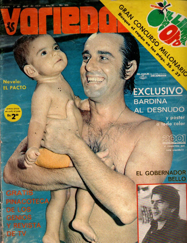 Revista Variedades 506 Abr 1974 Diego Arria Gobernador Bello