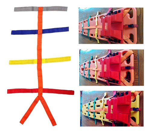 .. Spider Strap Fijación Espinal Inmovilización Personal Ems
