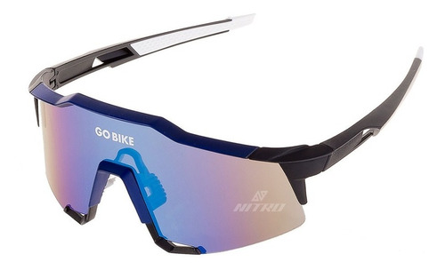 Lentes Go Bike Bullet Ciclismo Running Uv400 Nitrobikes