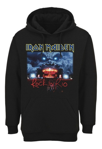 Poleron Iron Maiden Rock In Rio Metal Abominatron