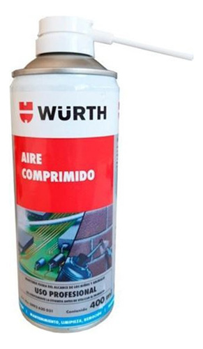 Aire Comprimido Envasado Wurth 400ml