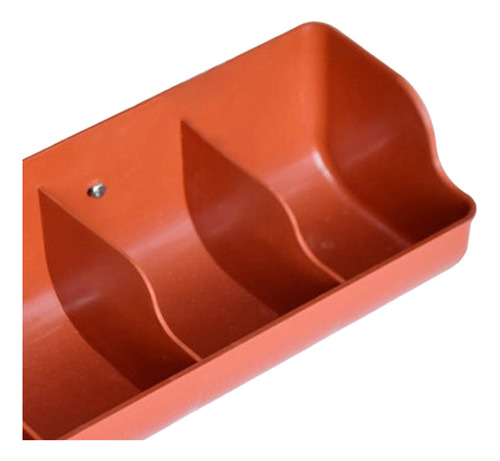 Comederos Con Ranuras Para Forraje De 4 Ranuras Rojas