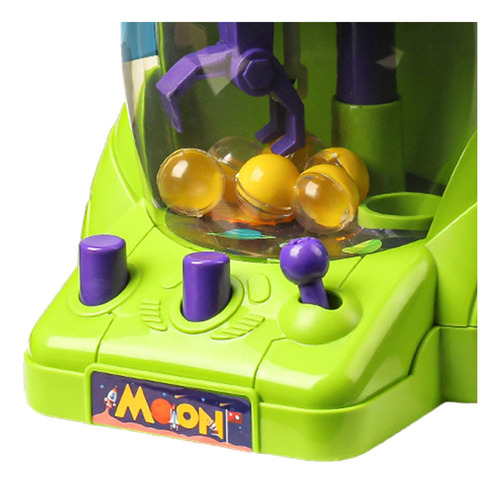 Máquina De Garra Jogo De Mesa Manivela Agarrar Verde