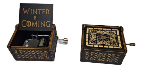 Juego De Tronos Caja Musical Manivela - Game Of Thrones