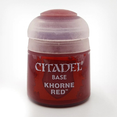 Pintura Citadel Base Color: Khorne Red