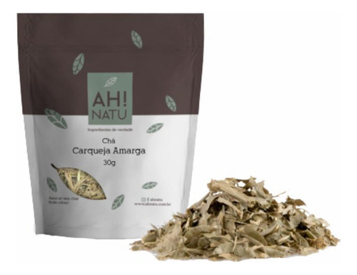 Kit 3x: Chá De Carqueja Amarga Ah Natu 30g