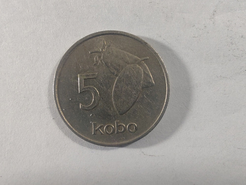 Moneda Nigeria 5 Kobo 1973 (x665