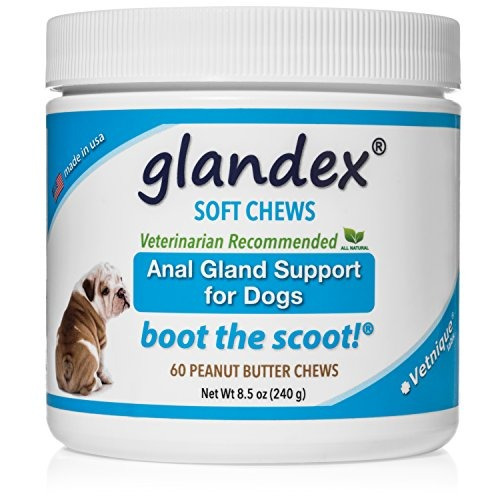 Glandex Suave Para Masticar Golosinas Para Perros  Con Fibra
