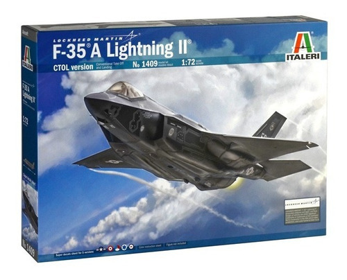 Italeri 1409 F-35 A Lightning Ii Ctol Versión 1:72