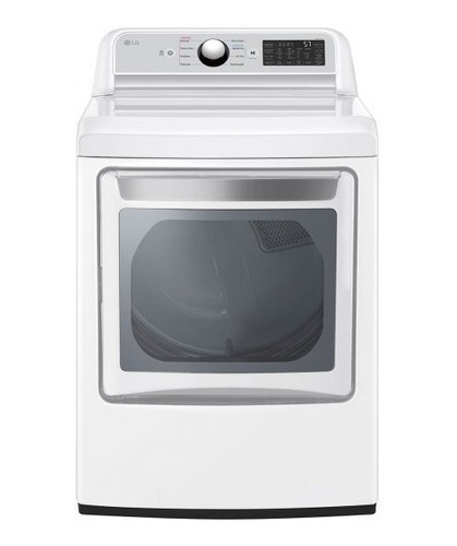 LG 7.3 Cu. Ft. White Electric Dryer With Easyload Door 