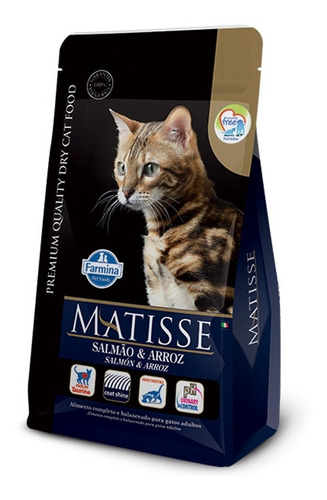 Matisse Gato Adulto Salmon Y Arroz 7.5 Kg Con Regalo