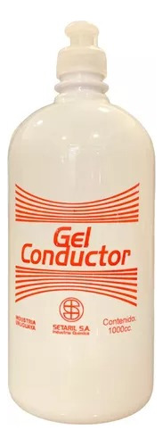 Gel Conductor Neutro 500cc Con Válvula Electrodos Parche