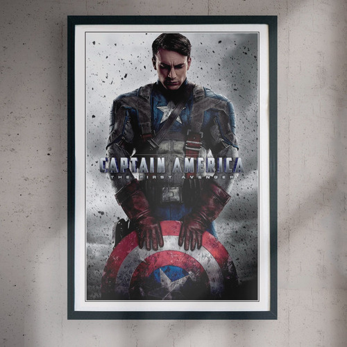 Cuadro 60x40 Peliculas - Capitan America - Movie Marvel