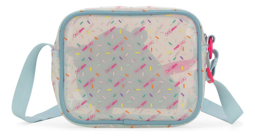 Bolsa Niñas Crossbody Cloe Capaini Mediano Blanco Mediano