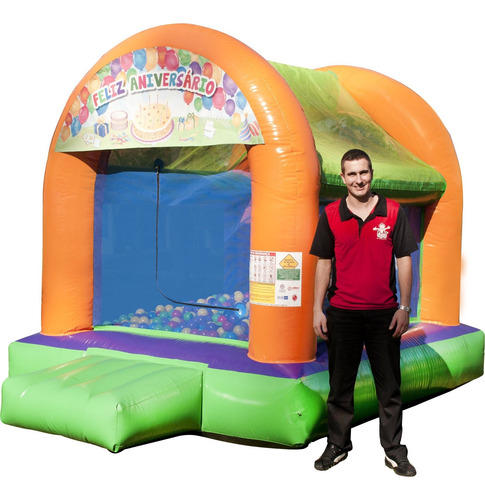 Piscina De Bolinhas Splash Com Motor Soprador