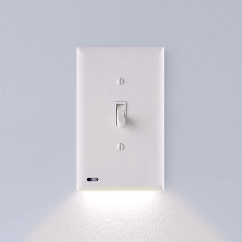 Tapa Para Interruptor De Luz Con Luz Nocturna Led Integrada