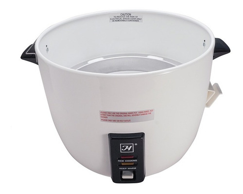 Arrocera Eléctrica 30 Tazas Acero Inoxidable Thunder