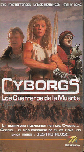 Cyborgs Los Guerreros De La Muerte Vhs Knights Gary Daniels