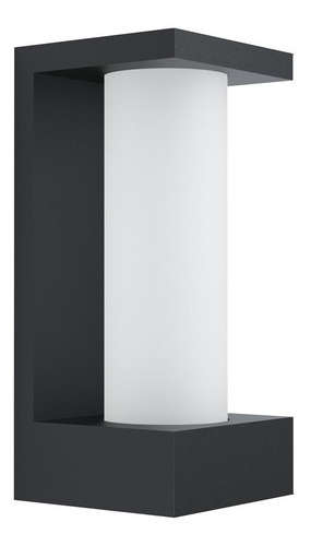 Lámpara Apliqué Cividino Acero 6w Ip44 Led Incluida Cod98744