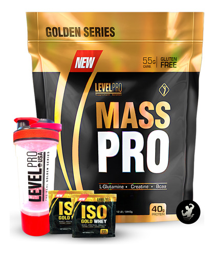 Mass Pro 12 Lb Level Pro, Ganador De Masa